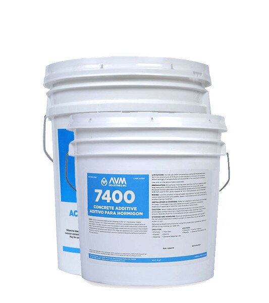 Img of AVM Concrete Additive 7400 per Gallon in 5 Gallon Unit